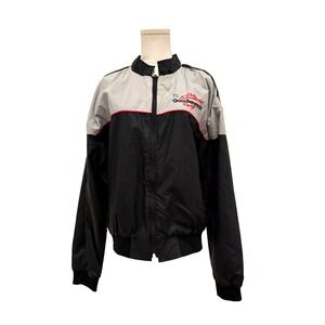 Vintage 90s Dale Earnhardt GM Goodwrench Racing Jacket Men Large Chevy Heartbeat